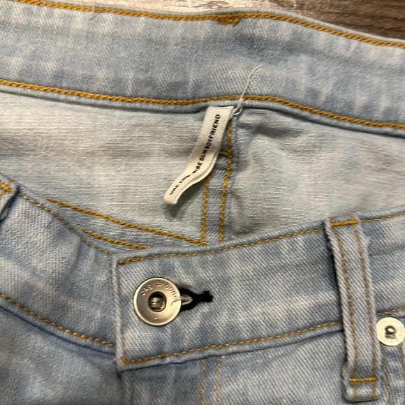 Rag and Bone Dre Low Rise Slim Boyfriend Distressed Jeans Edgewater Size 29 - Picture 5 of 14